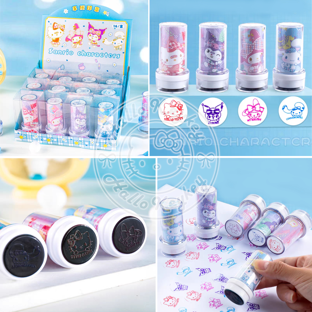 

stamp stempel hello kitty melody kuromi cinnamoroll original sanrio