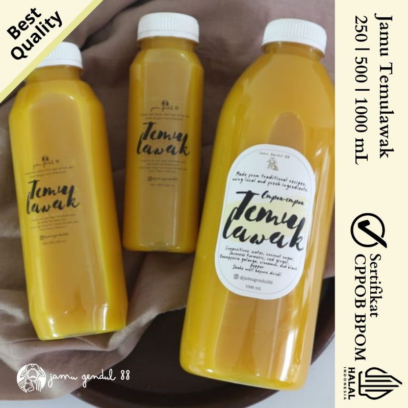 

Jamu Temulawak - Ready to Drink Jamu by Jamu Gendul 88