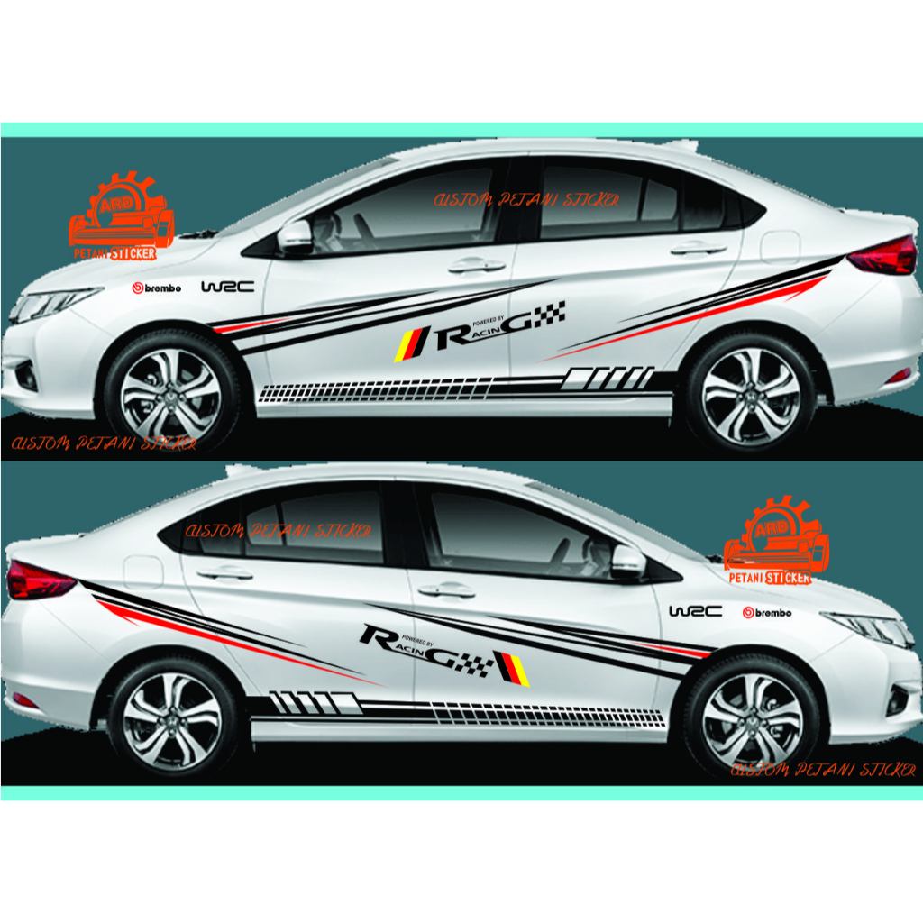 STIKER sticker MOBIL SEDAN LIST STICKER universal MOBIL  TOYOTA full body cutting sticker