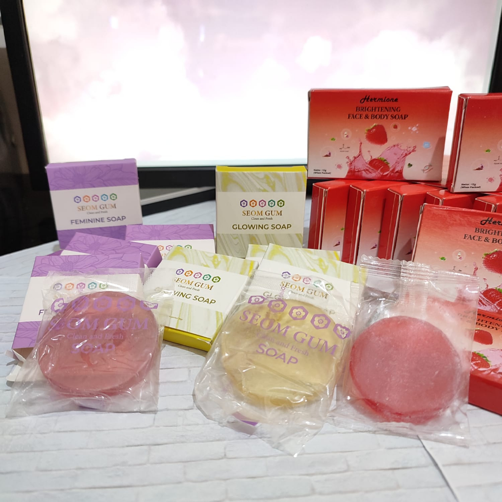 SEOM GUM GLOWING SOAP / SABUN SEOM GUM GLOWING MULTIFUNGSI ORI BPOM HALAL