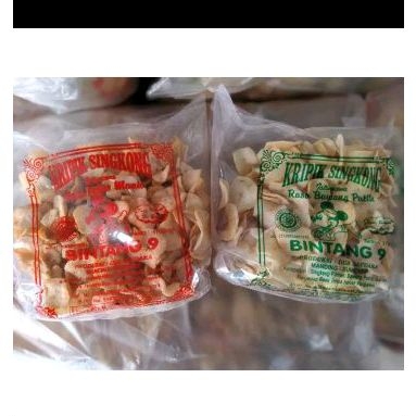 

kripik singkong bintang 9 80gr dapat 4pc (ready varian pedas manis)