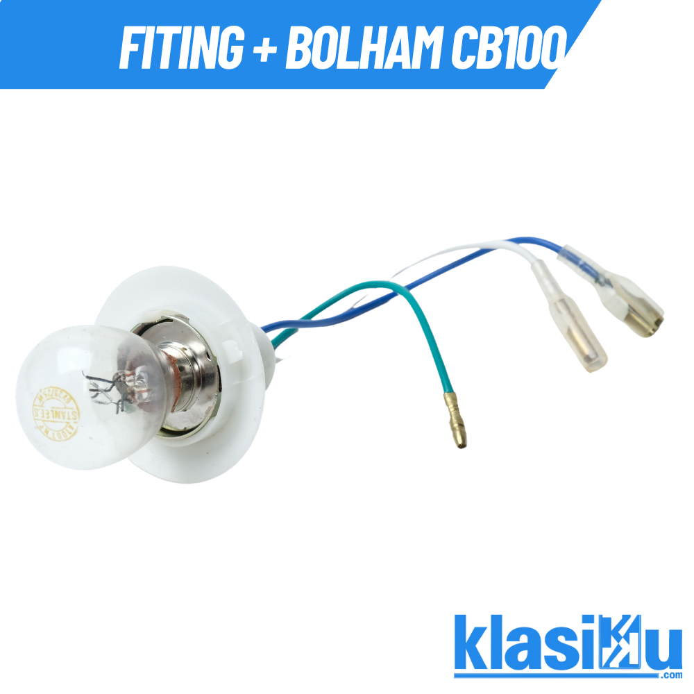 Fiting Lampu Depan CB100 CB125 Fiting Bohlam Lampu Depan Honda Cb100 Cb 100 Gl100 Gl 100 Nos