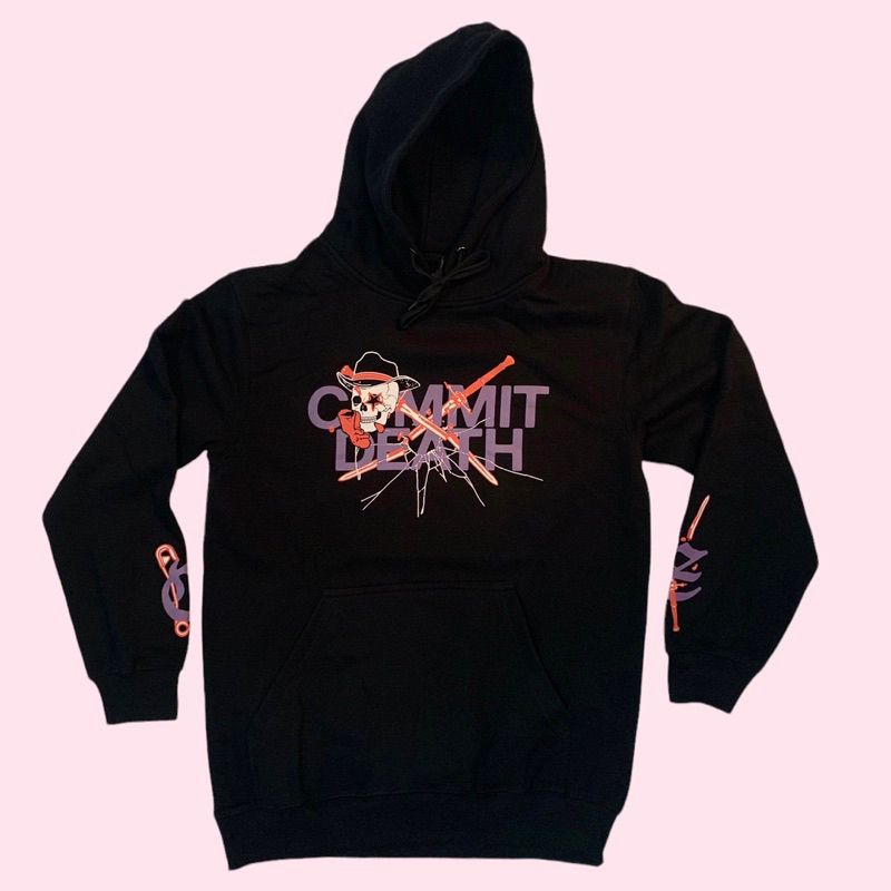 Hoodie Band ENOLA - COMMIT DEATH Original Official Merch