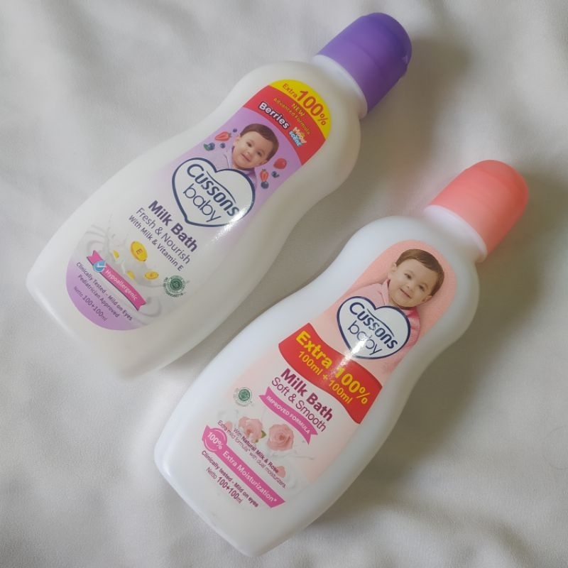 Cussons Baby Milk Bath Sabun Bayi 200ml