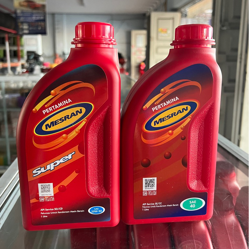 Oli Pertamina Mesran Super 20w50 / Mesran 40 (1L)