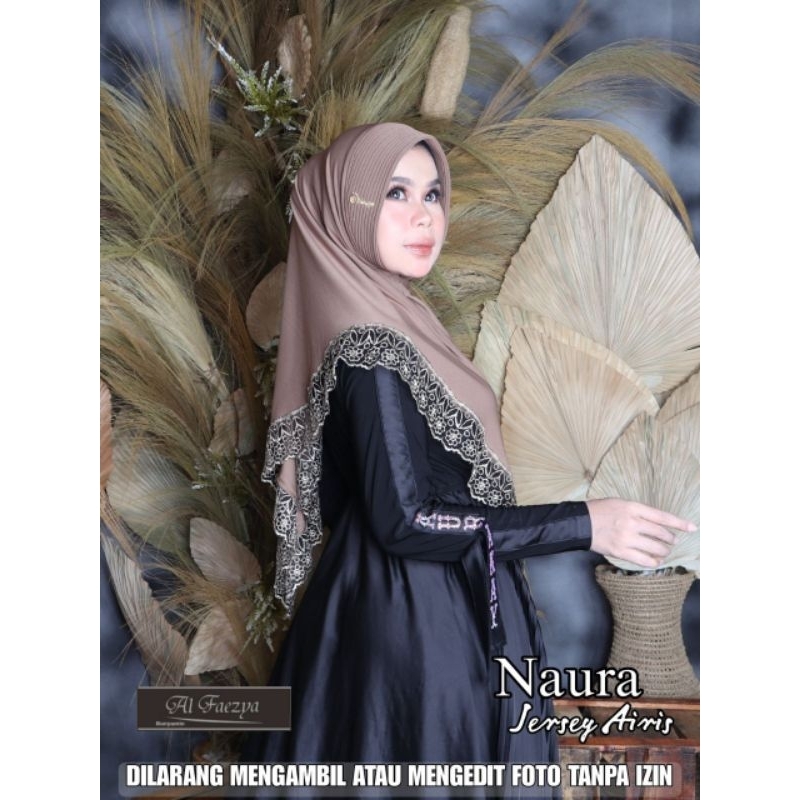 HIJAB INSTAN RENDA PED SABIT/HIJAB INSTAN RENDA JERSEY /HIJAB INSTAN RENDA ORIGINAL ALFAEZYA