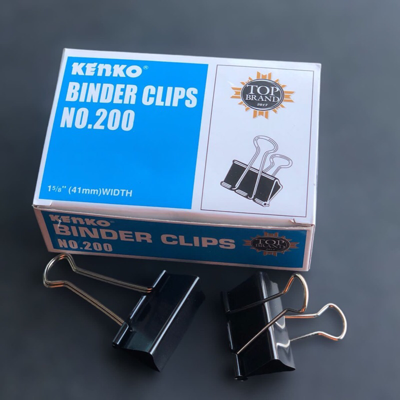 

Binder Clip / Binder Klip / Penjepit Kertas no. 200 KENKO