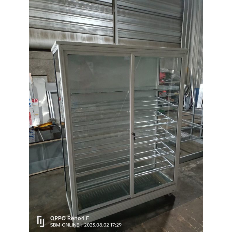 Sbmsemarang - Rak helm + sepatu pintu sleding roda (Hanya Semarang)