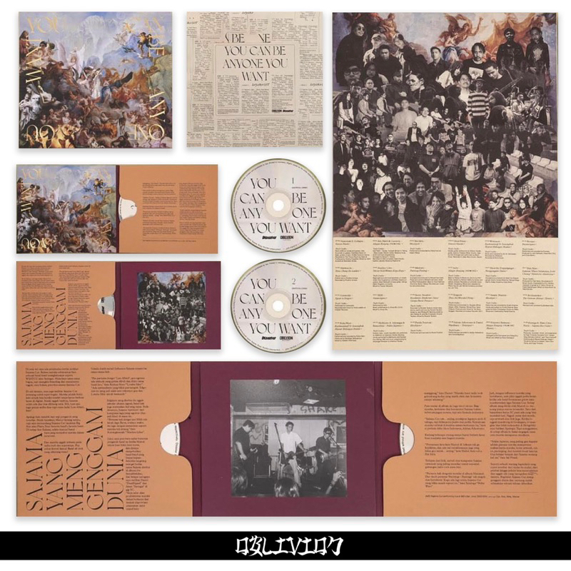 A TRIBUTE TO SAJAMA CUT - YOU CAN BE ANYONE YOU WANT