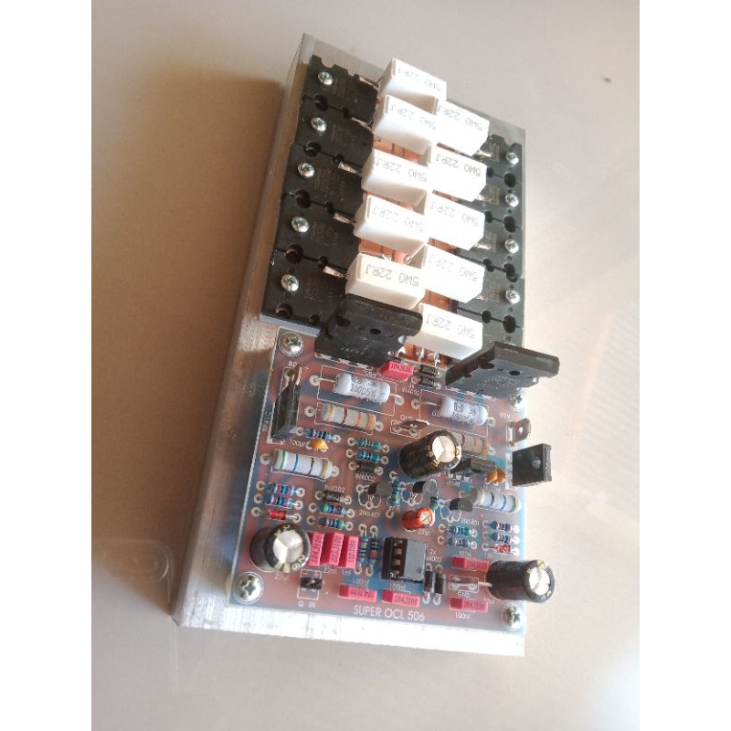 Driver power midd high socl 506 Tef 5 set final thosiba bisa untuk power miniaturan