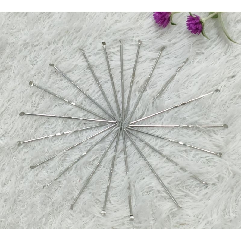 PEMBERSIH TELINGA MONEL KECIL / UREK KUPING MONEL MURAH 1 PCS / 6,5 cm