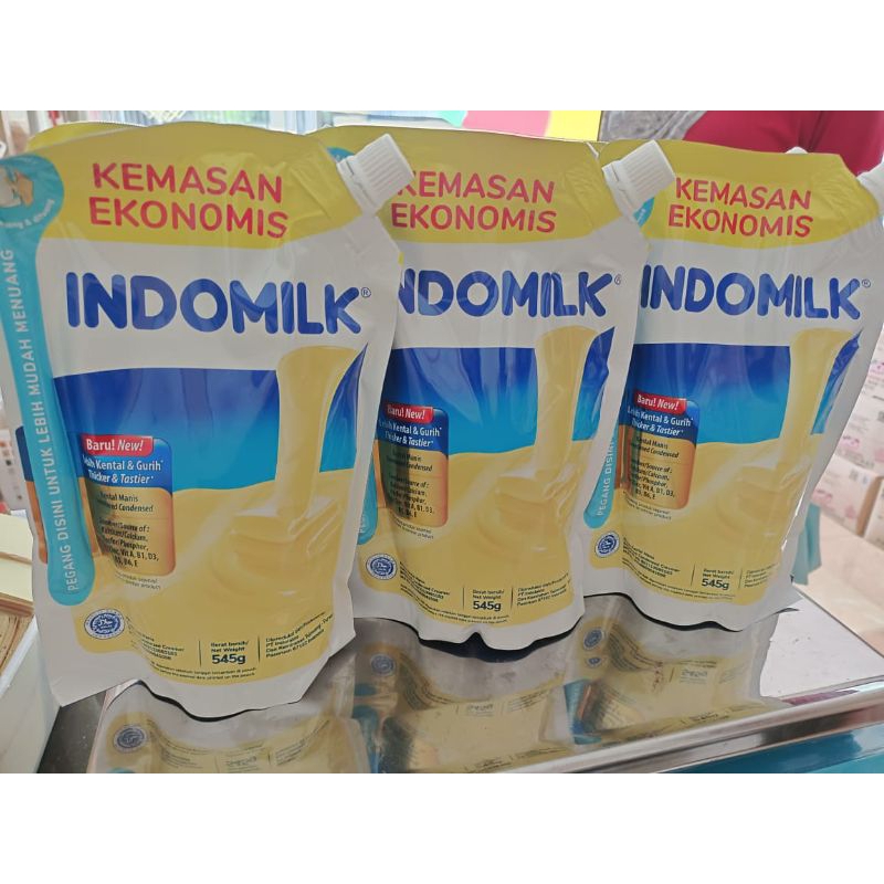 

susu indomilk kental manis/susu kental manis pouch