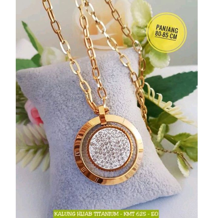kalung hijab panjang 80cm hbg65