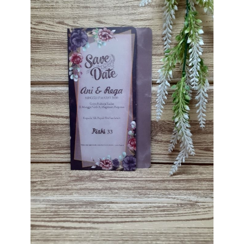 Blangko Undangan Rizki 33 Murah