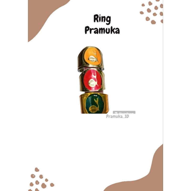 

[ COD ] Ring Pramuka 100pcs