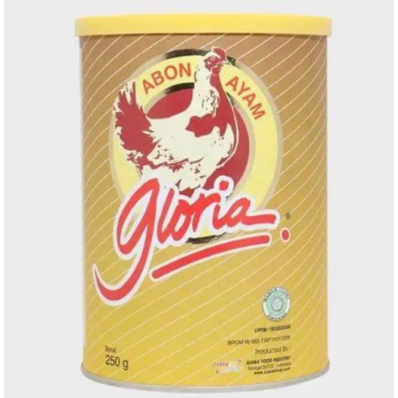 

abon ayam Gloria 250 gr