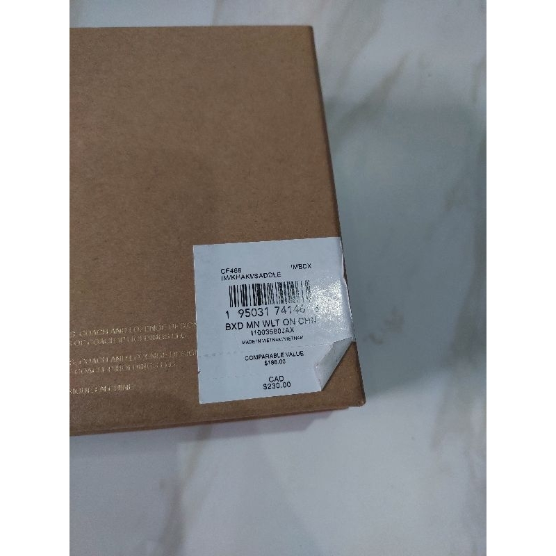 Coach Boxed Mini Wallet on a Chain CF468