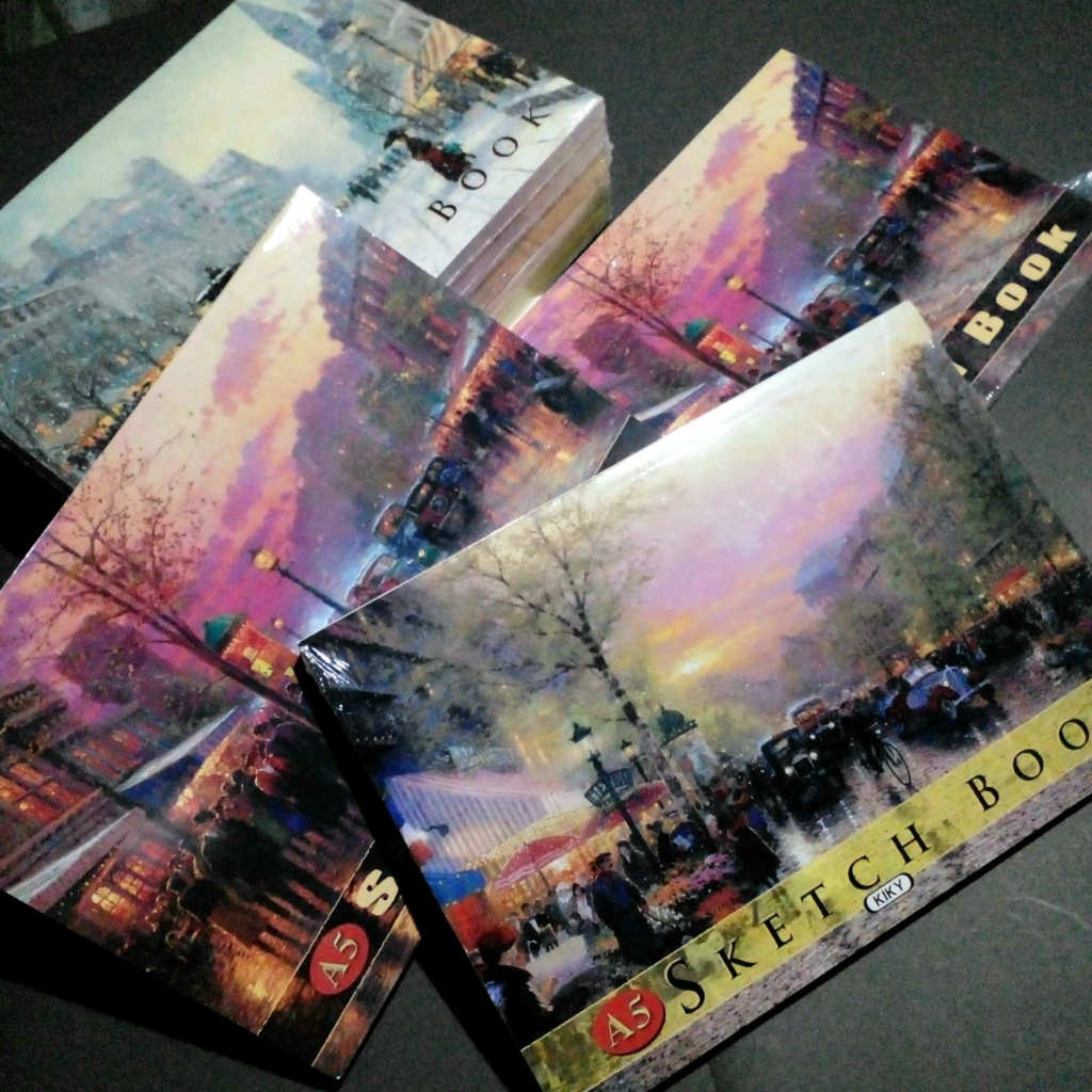 

Sketch Book ukuran A5 Kiky Isi 50 Lembar