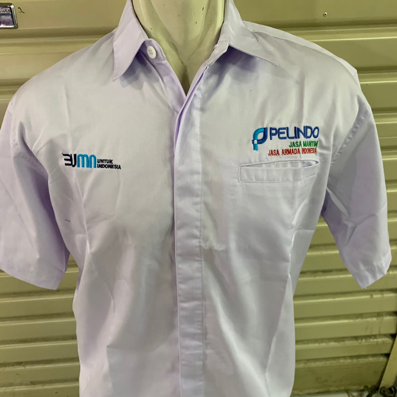KEMEJA PDH PUTIH BUMN PELINDO BAJU PDH BUMN BAJU PELINDO PUTIH