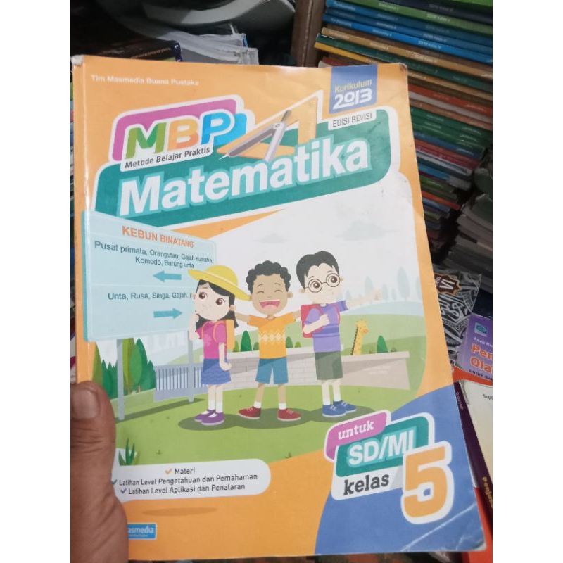 buku MBP matematika untuk SD kelas 5