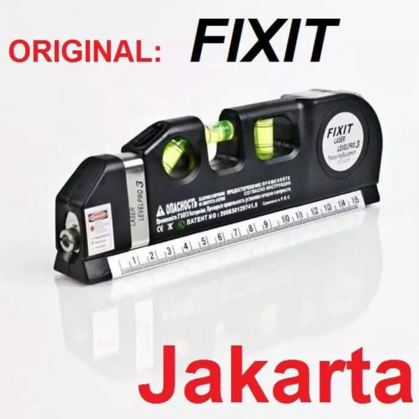 

Dijual Fixit LevelPro3 Meteran Laser Infrared Waterpass Vertikal Horizontal Murah