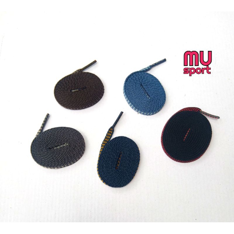 TALI SEPATU BOLA DAN FUTSAL ORIGINAL PREMIUM MOTIF/TALI SEPATU ORIGINAL MURAH MERIAH UKURAN 110CM