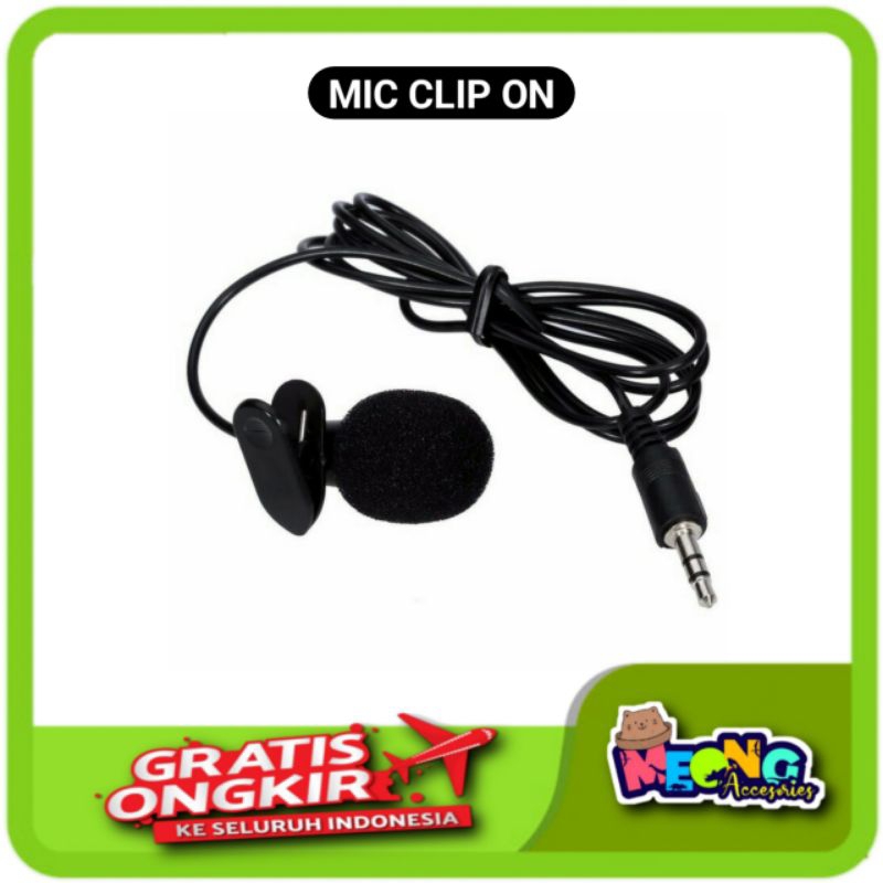 MIC CLIP ON MICROPHONE YOUTUBER, VLOG