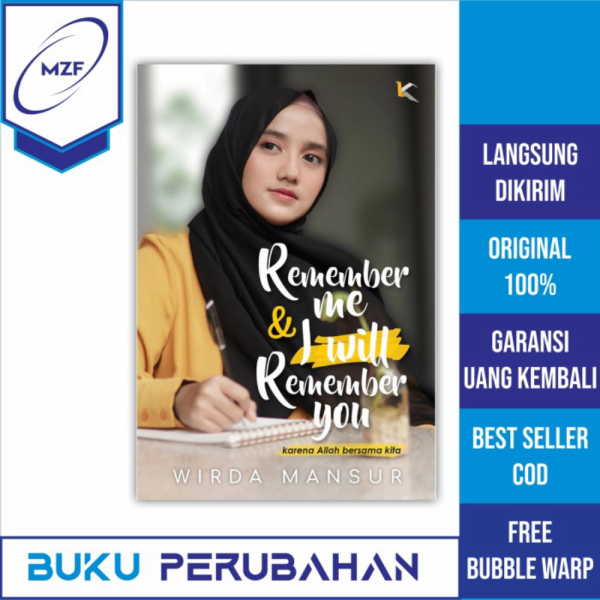 [ORIGINAL] BUKU REMEMBER ME AND I WILL REMEMBER YOU - WIRDA MANSUR - REACH YOUR D...