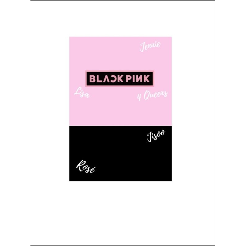 

blackpink notebook!