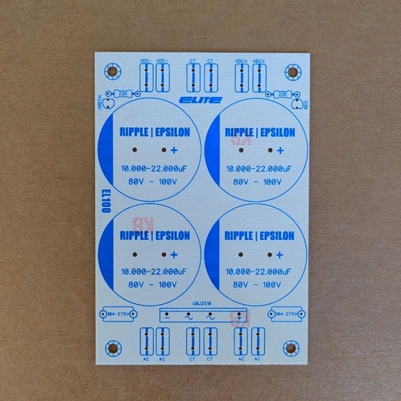 PCB PSU 4 ELKO | PCB FIBER