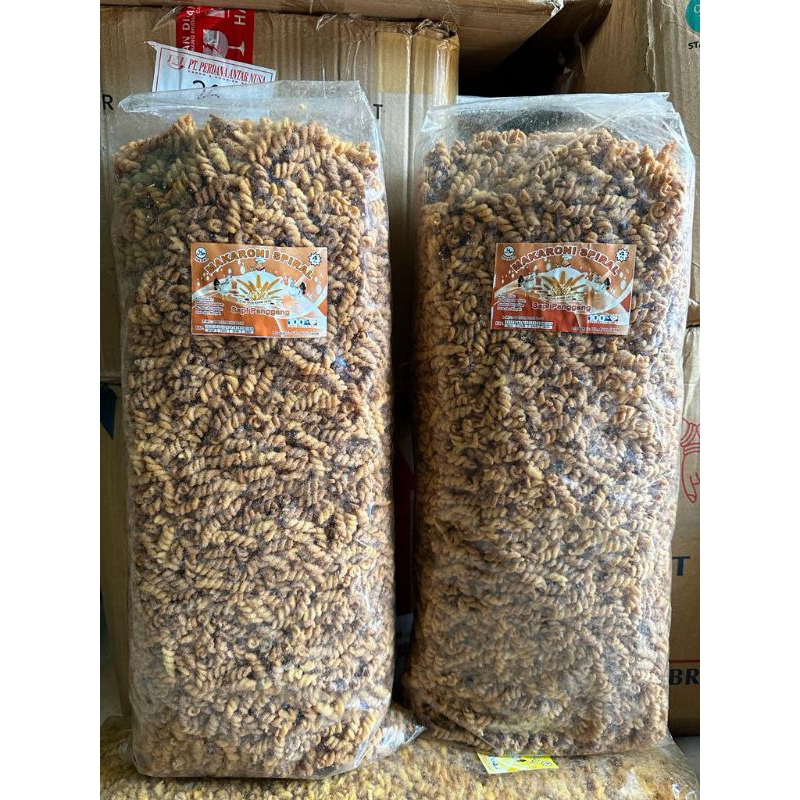 

Makaroni Spiral Rasa Sapi Panggang