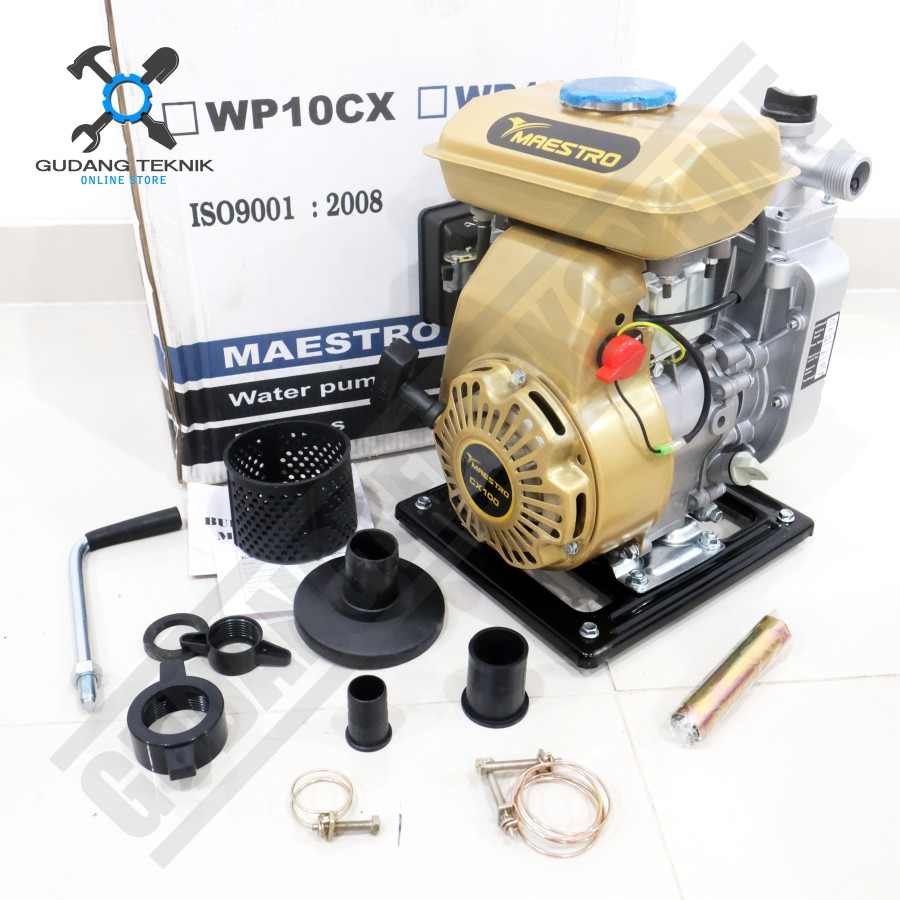 (MAESTRO) Water Pump 1" 1.5" MAESTRO WP10CX WP15CX / Mesin Waterpump Alkon Pompa Air Irigasi Sawah 1