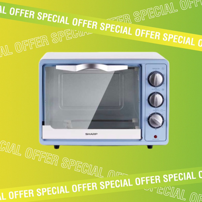 SHARP EO-18BL Low Watt Electric Oven Libre Series - Blue