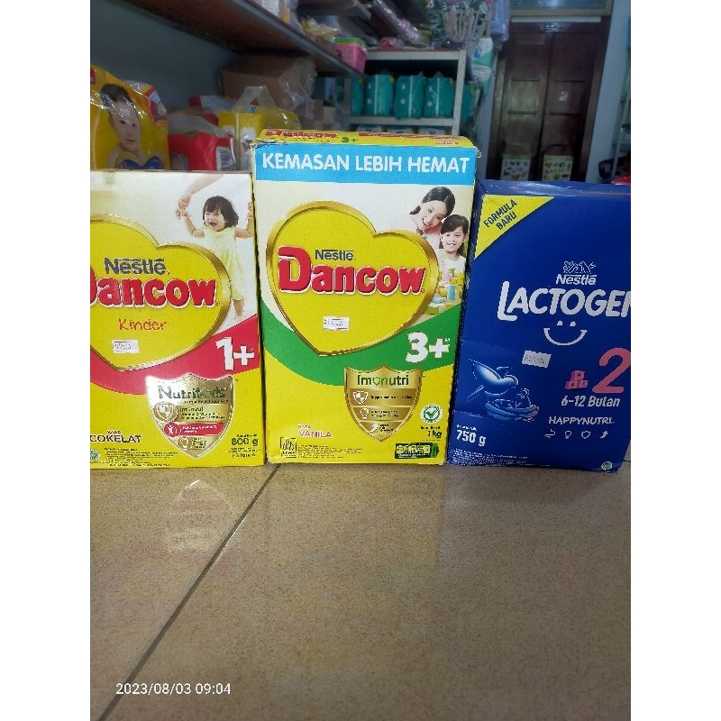 

susu dancow lactogen