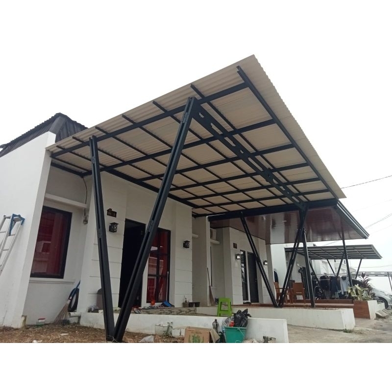 Kanopi baja ringan atap alderon rs