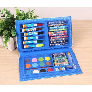 

crayon set blue and pink 42 pcs