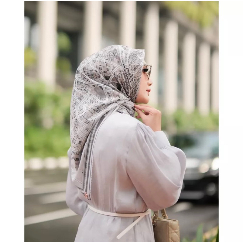 Monogram Series , TUDEJUL Series by vanilla hijab, Monogram Scarf CEO series