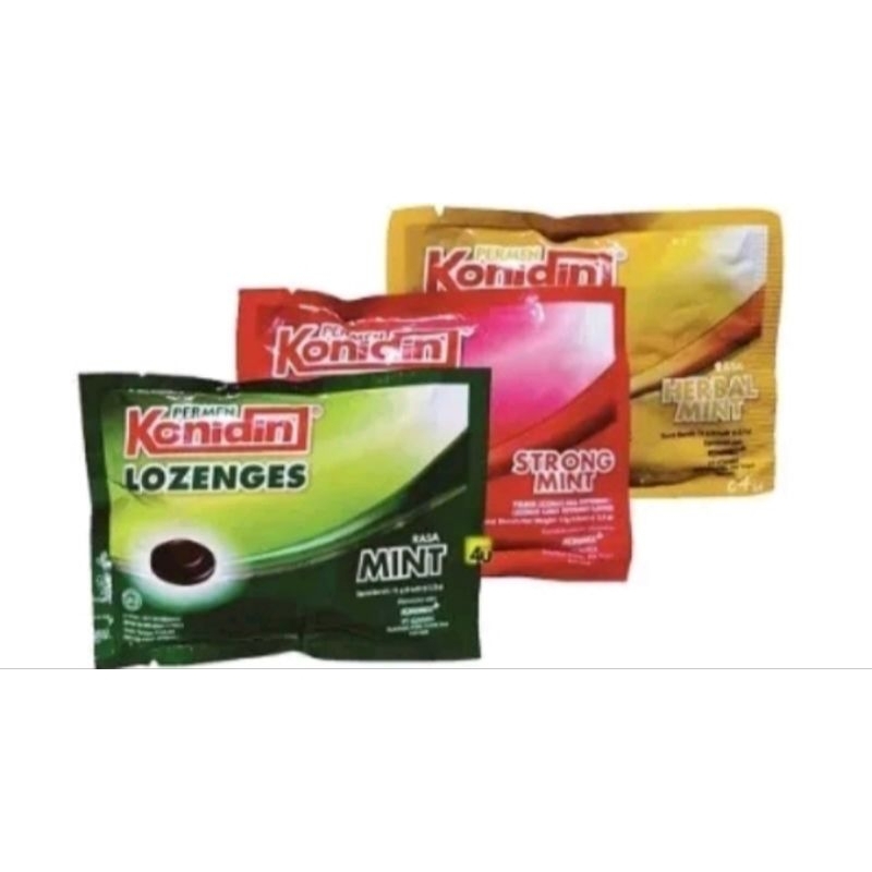 

Konidin Permen Sachet Isi 6 Butir / Mint Strong Mint / Herbal Mint