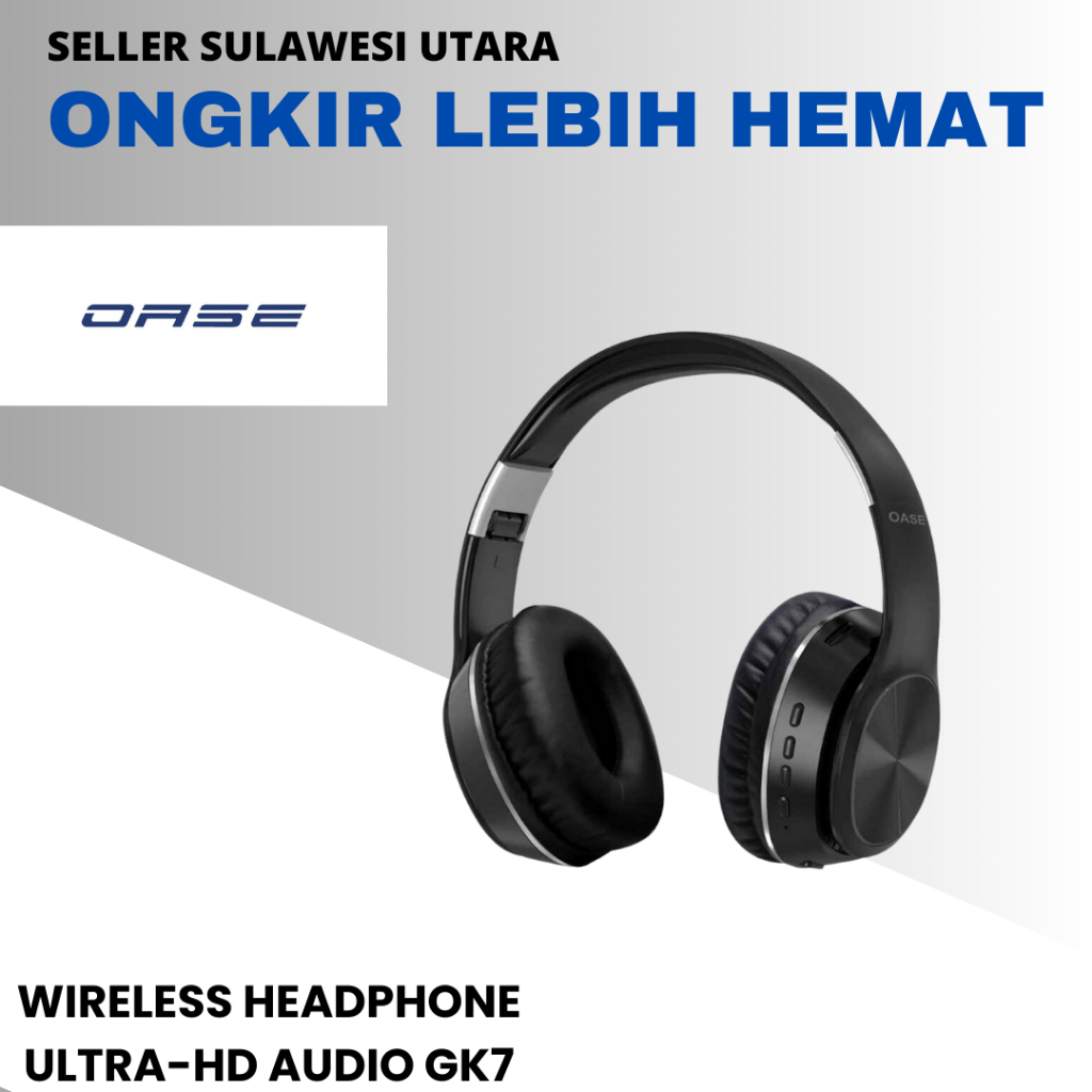 HEADSET BLUETOOTH OASE KG10 WIRELESS HEADPHONE  ULTRA HD AUDIO