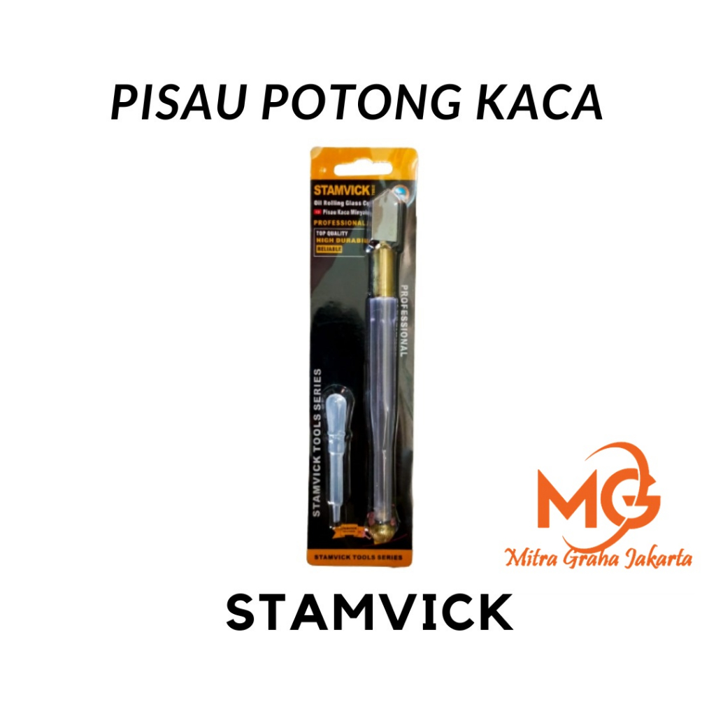 MG Alat Pemotong Kaca dan Keramik Pisau Potong Kaca dan Keramik STAMVICK