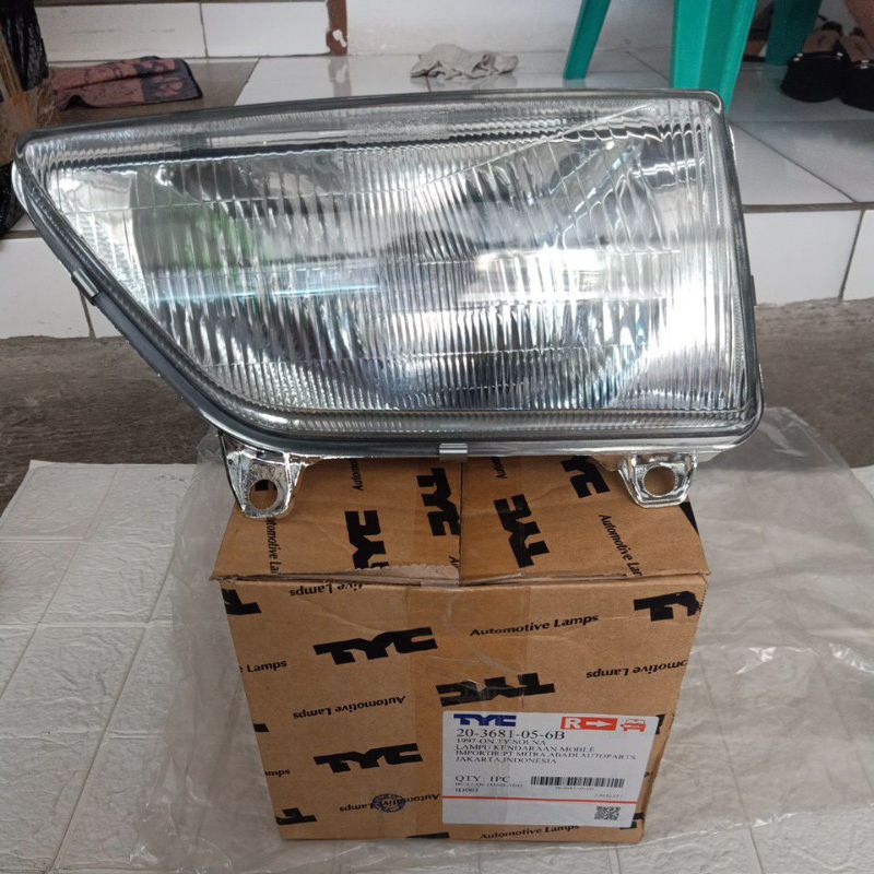 HEAD LAMP lampu besar KANAN SOLUNA 1997 1998 1999 lampu depan mobil