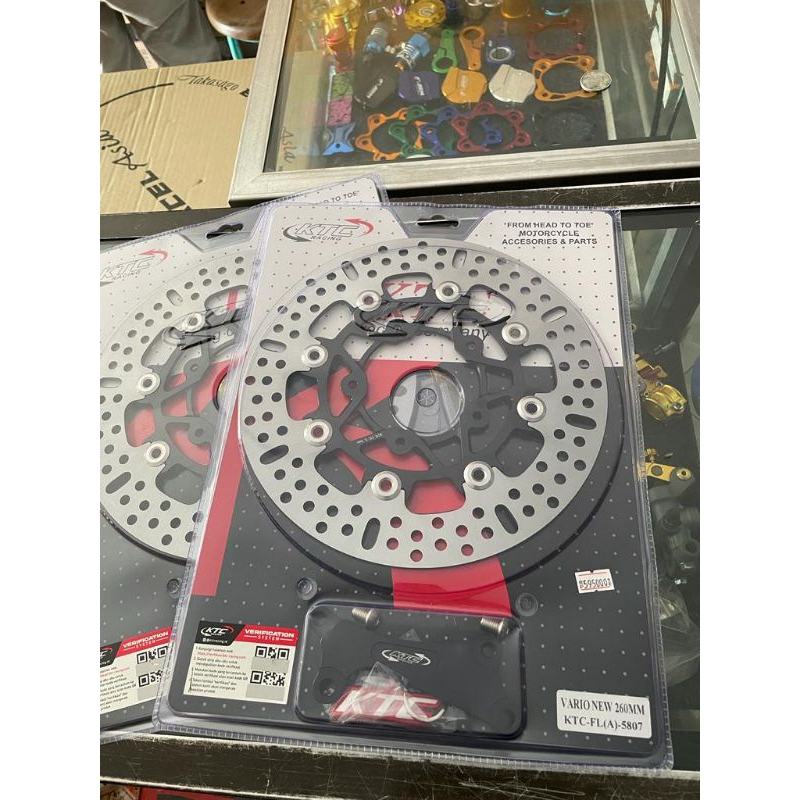 Disc Ktc racing Vario new 150 lubang disc 5 ukuran 260mm