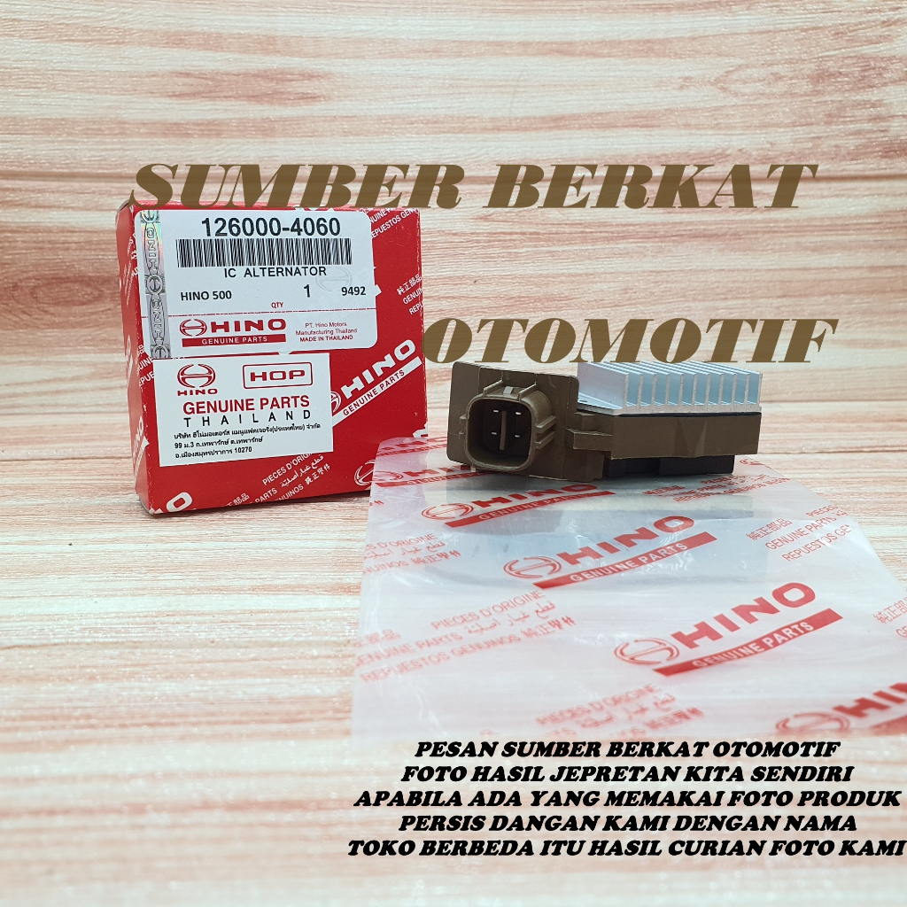 ic alternator hino fm260ti hino lohan 500
