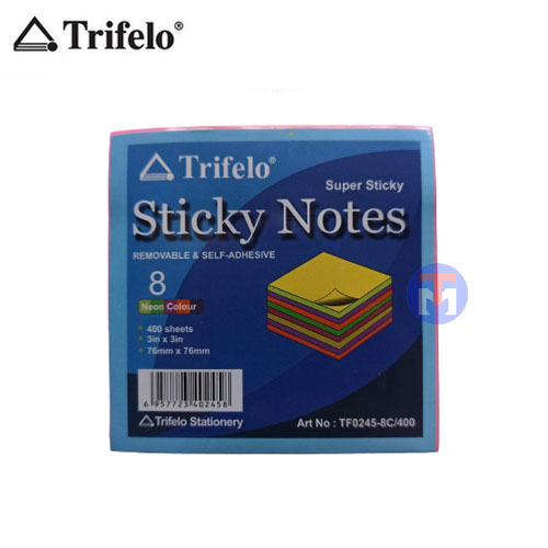 

Sticky Notes Trifelo 76x76 400 Sheet TF-SN0245