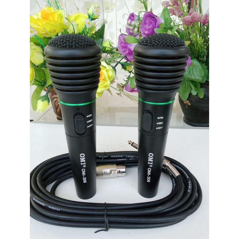 microfon omi,mic+kabelnya