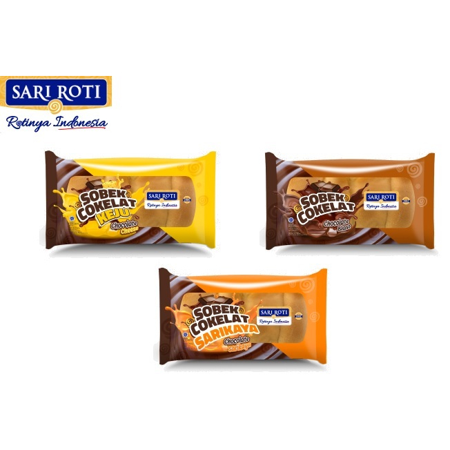 

(Cek Deskripsi) Sari Roti Sobek Coklat All Varian