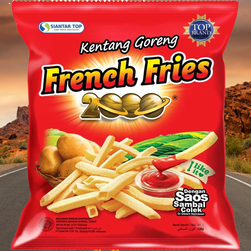 

FRENCH FRIES/ KENTANG GORENG 2000 (15gr)