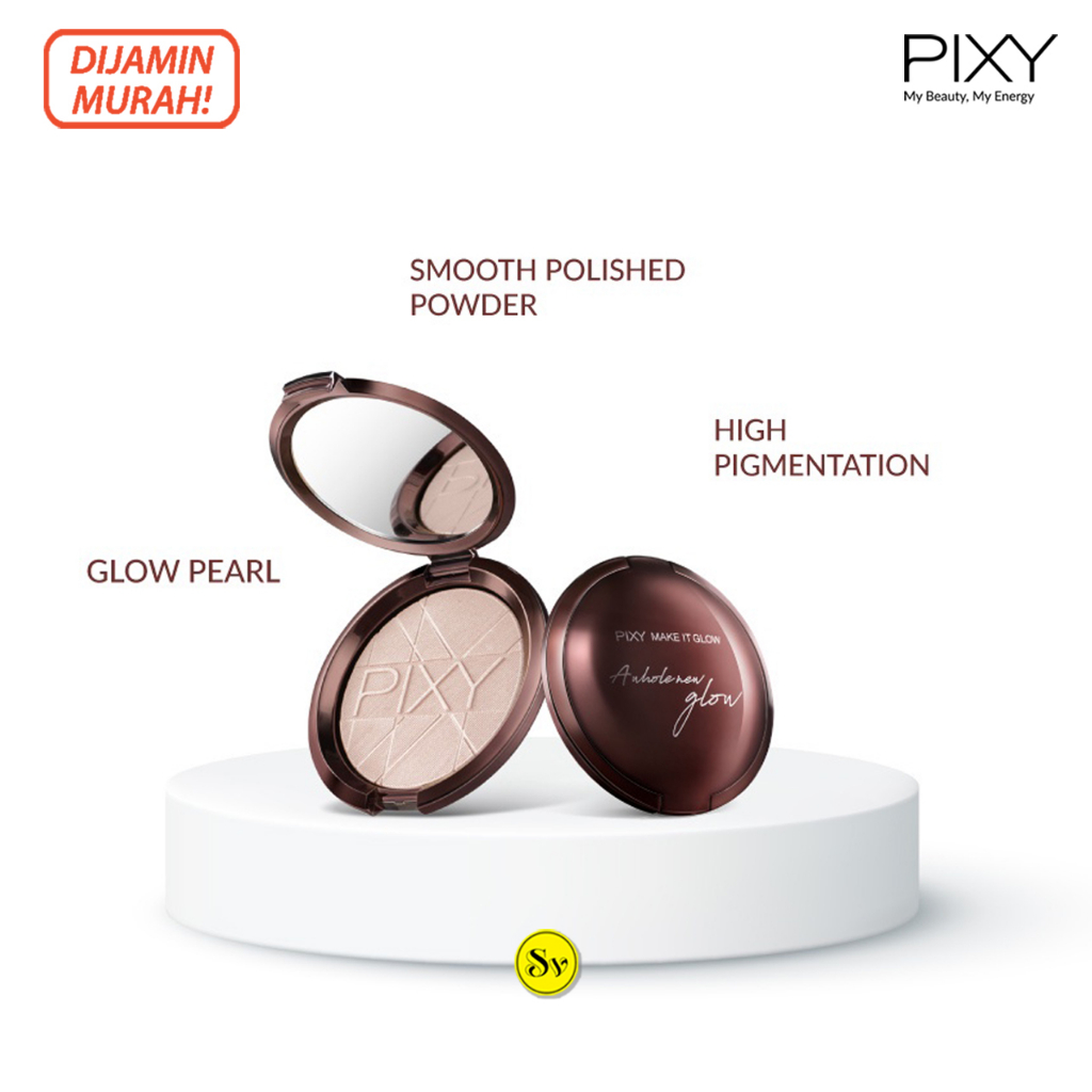 PIXY Make It Glow A Whole New Glow Highlighter Shining Gold Shimering White