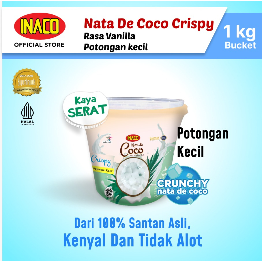 

Inaco Nata De Coco Crispy 1kg