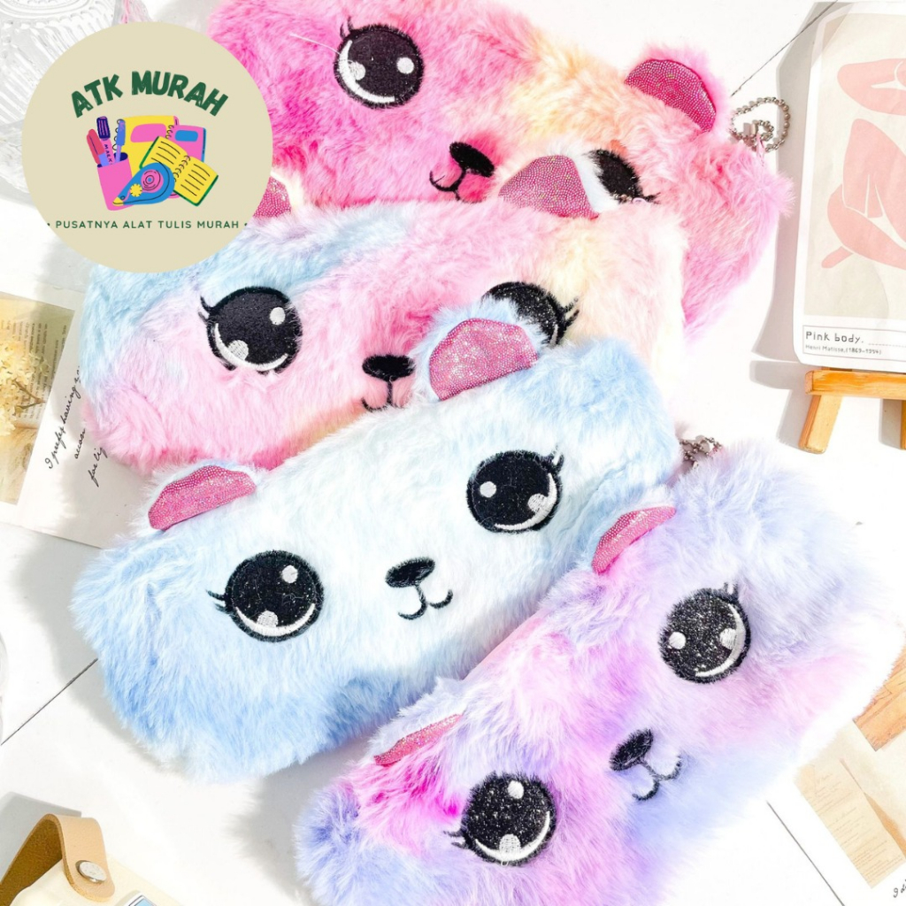 

KOTAK PENSIL BULU RAINBOW KUCING TEMPAT PENSIL AESTHETIC TERMURAH COD ALAT-ALAT SEKOLAH AESTHETIC ORIGINAL